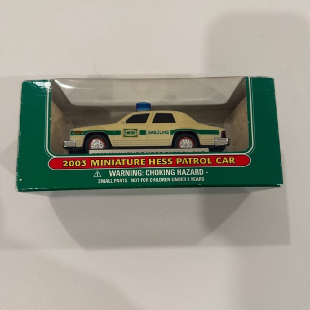 2003 HESS MINI Miniature Patrol Car Collectible Toy New In‎ Box